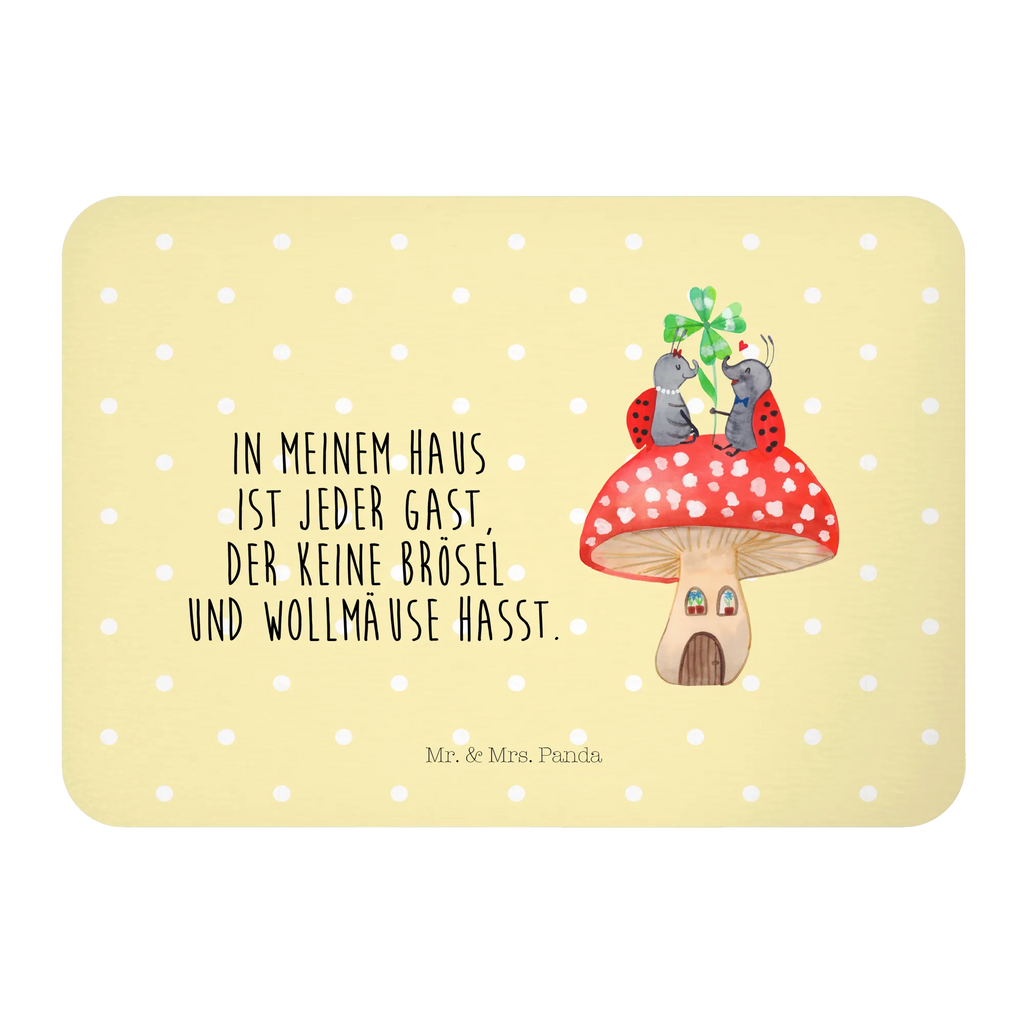 Magnet ladybug toadstool magnetic board, refrigerator magnets, calendar magnet, office magnet, refrigerator magnet, magnet, small animals, cute, funny, cute animal motives, hand drawn, small world, funny sayings, good mood, happy, gifts, gift ideas, special gifts, animal lover, card, ladybird, house, at home, toadstool, flat, house of fleshy fungi