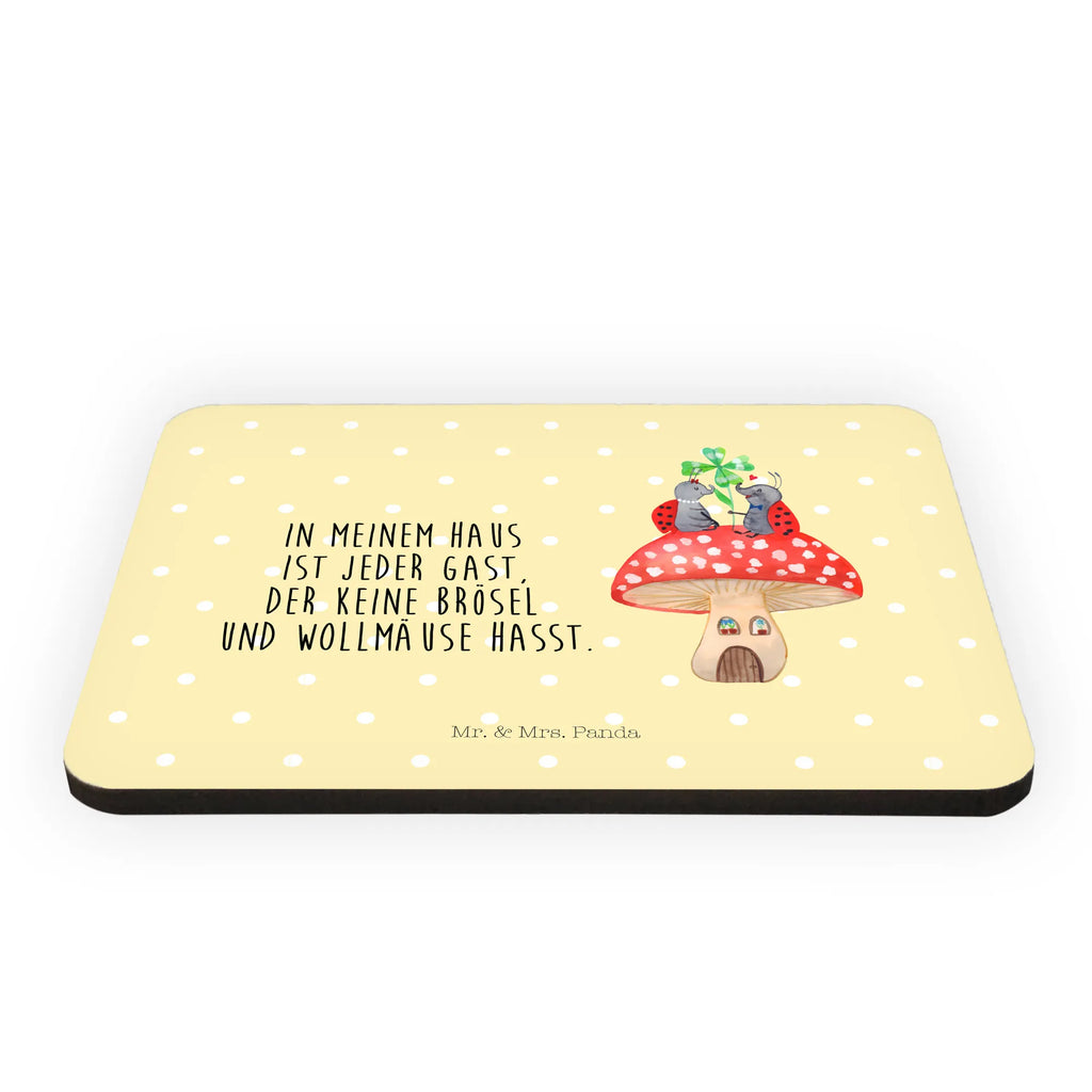 Magnet ladybug toadstool magnetic board, refrigerator magnets, calendar magnet, office magnet, refrigerator magnet, magnet, small animals, cute, funny, cute animal motives, hand drawn, small world, funny sayings, good mood, happy, gifts, gift ideas, special gifts, animal lover, card, ladybird, house, at home, toadstool, flat, house of fleshy fungi