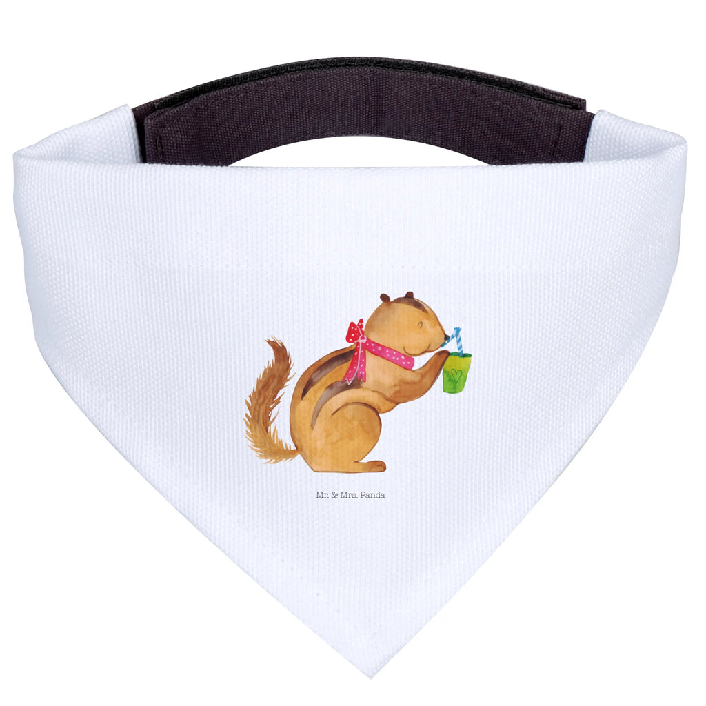 Chusta na szyję dla psa L wiewiórka Smoothie mittel, Hundehalstuch, Halstuch, Hunde, mittelgroße Hunde, Tuch, Tiermotive, Gute Laune, lustige Sprüche, Tiere, Eichhörnchen, Green Smoothies, Diät, Abnehmen, Streifenhörnchen