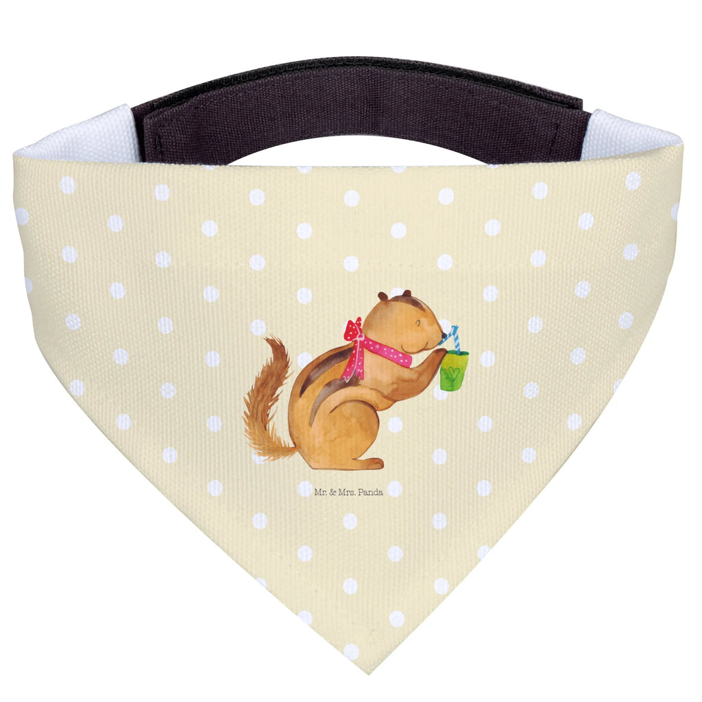 Chusta na szyję dla psa L wiewiórka Smoothie mittel, Hundehalstuch, Halstuch, Hunde, mittelgroße Hunde, Tuch, Tiermotive, Gute Laune, lustige Sprüche, Tiere, Eichhörnchen, Green Smoothies, Diät, Abnehmen, Streifenhörnchen