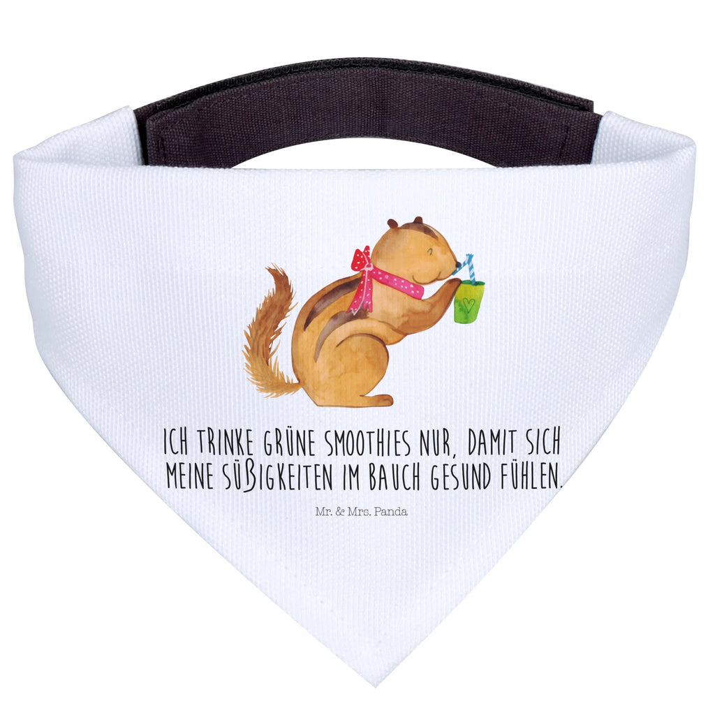 Chusta na szyję dla psa L wiewiórka Smoothie mittel, Hundehalstuch, Halstuch, Hunde, mittelgroße Hunde, Tuch, Tiermotive, Gute Laune, lustige Sprüche, Tiere, Eichhörnchen, Green Smoothies, Diät, Abnehmen, Streifenhörnchen