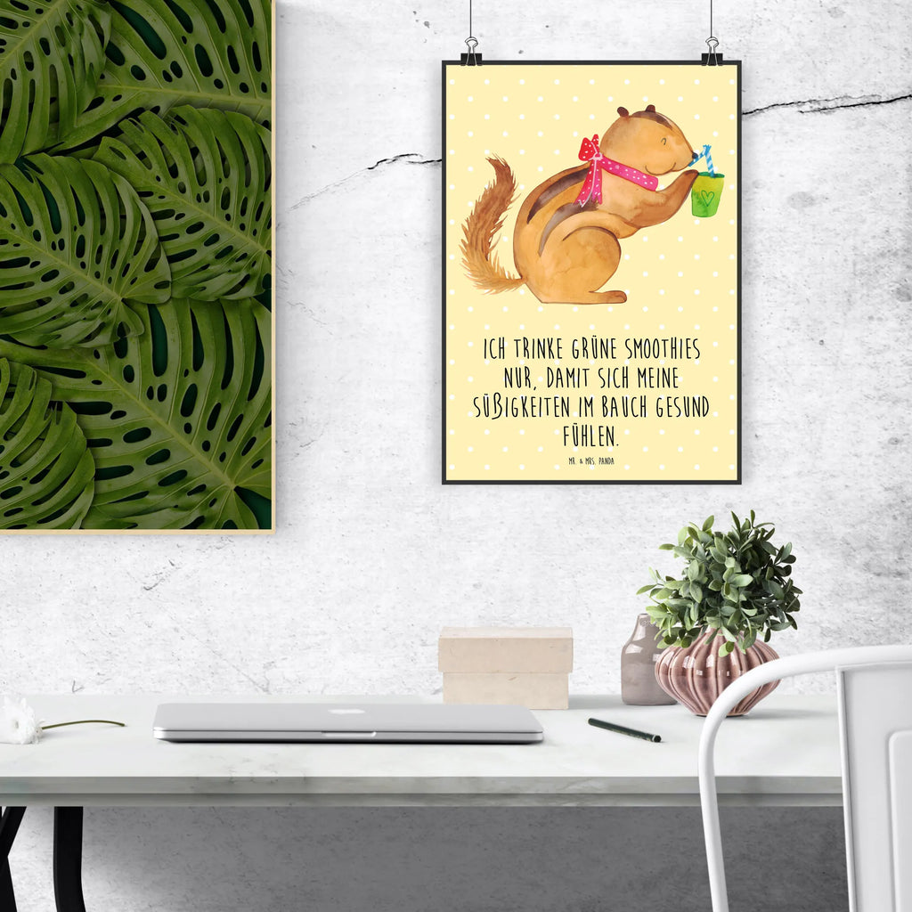 Poster Squirrel smoothies wandkunst, kunst für die wand, kunstdruck poster, wanddruck, drucke, Poster, grafikposter, Designposter, Wandposter, Deko Bild, Bild, Mr. & Mrs. Panda Poster, Bild für Wand, Wandschmuck, Wanddeko Bild, Wandbild, Wanddekoration, wanddeko, kunstposter, Plakat, Posterdruck, Kunstdruck, Gute Laune, Tiermotive, Tiere, Lustige Sprüche, Eichhörnchen, Green Smoothies, Diät, Streifenhörnchen, Abnehmen