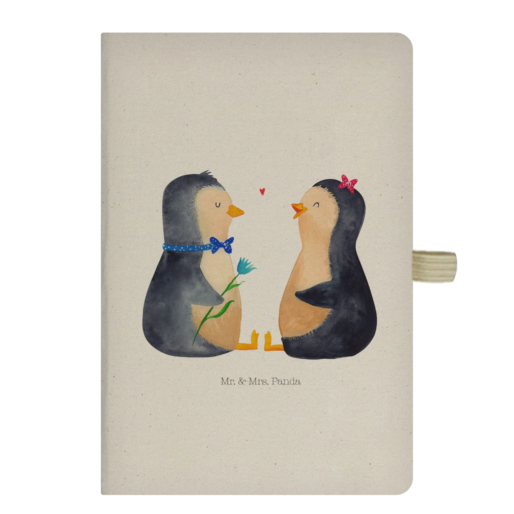 Bawełniany notatnik DIN A4 Pingwin para Journal, a5 kladde, Tagebuch, Notizheft, hardcover kladde, Schreibbuch, A5 Heft, Notizbuch DIN A5, Notizbuch A5, Skizzenbuch, notizbuch, Notizheft A5, Journal A5, din a5 kladde, A5 Notizheft, Tagebuch A5, A5 Journal, A5 Notizbuch, hardcover notizbuch, din a5 buch, Reisetagebuch, hardcover journal, Schreibheft A5, Notizbuch A5 Hardcover, A5 Skizzenbuch, a5 buch, din a5 notizbuch, Pinguin, Hochzeitstag, Große Liebe, Liebesbeweis, Traumpaar, Liebesgeschenk, Hochzeit, Liebespaar, Liebe, Jahrestag, Verlobung, Hochzeitsgeschenk, Pinguine