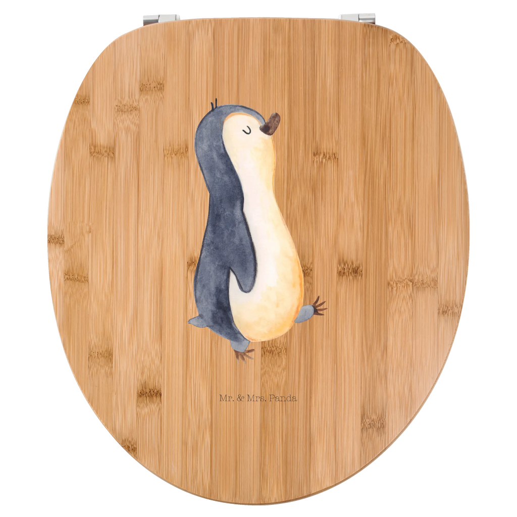 Motif toilet seat Penguin march WC-Sitz, Toilette, Klodeckel, Toilettendeckel, Klobrille, Pinguin, Frühaufsteher, Langschläfer, Familie, Schwester, Pinguine, Bruder