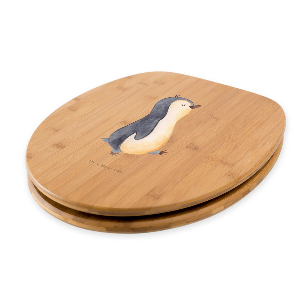 Motif toilet seat Penguin march WC-Sitz, Toilette, Klodeckel, Toilettendeckel, Klobrille, Pinguin, Frühaufsteher, Langschläfer, Familie, Schwester, Pinguine, Bruder