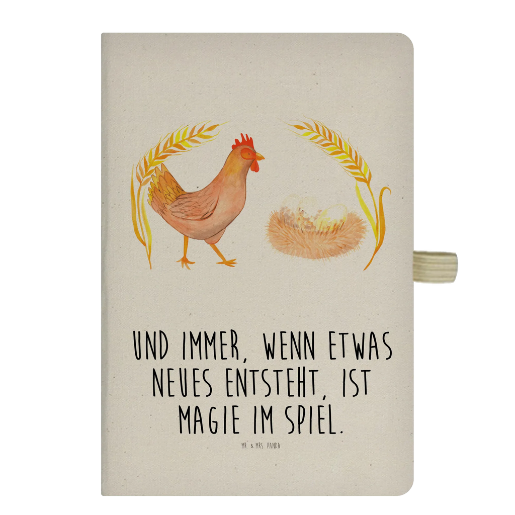 Cotton notebook Chicken Proud Notizen, Eintragebuch, Tagebuch, Notizblock, Adressbuch, Journal, Kladde, Skizzenbuch, Notizheft, Schreibbuch, Schreibheft, Bauernhof, Hoftiere, Landwirt, Landwirtin, Hahn, Henne, Hühner, Eier, Hof, Landleben, Motivation, Geburt, Magie, Spruch, Schwangerschaft