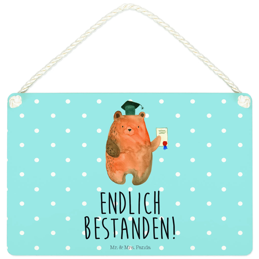 Deko Schild Bär Prüfung Türschild, Motivschild, Wandschild, Dekoschild, wandtafel, hängeschild, Spruchschild, Schild, Türschild Familie, Schild mit Spruch, holzbild, Deko Schild, wandhänger, sprüche schild, dekotafel, Holztafel, Deko Wandtafel, dekoschilder, Küchenschild, dekoration schild, Holzschild, Badschild, Bär, Teddybär, Teddy, Abitur, Prüfungen, Zeugnis, Prüfung Bestanden, Abschlusszeugnis, Abschluss