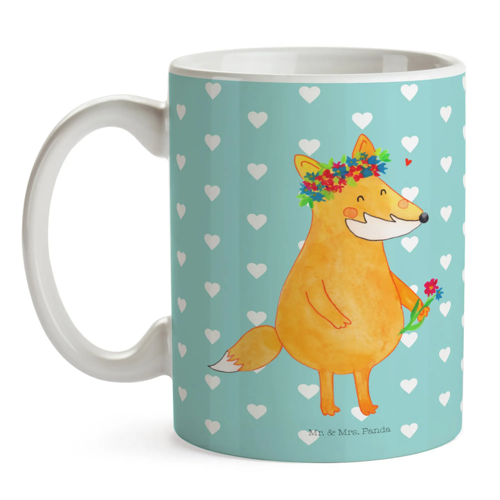 Tasse Fuchs Blumen Teetasse, Tasse mit Motiven, Geschenktasse, Tasse mit Zitaten, Porzellantasse, Tasse, Kaffeetasse, Bürotasse, Keramiktasse, Fuchs, Füchse, Liebesbeweis, Selbstliebe, mich, Fuchsmädchen, Fox, Freundinnen, Freude, Blume, Motivation, Freundin, ich, Liebe, Blumen, Blumenmädchen