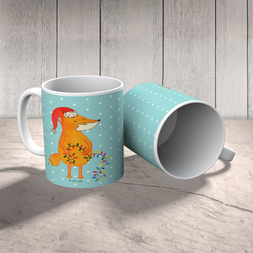 Mug Fox Christmas Geschenktasse, Teetasse, Kaffeetasse, Tasse, Keramiktasse, Bürotasse, Tasse mit Zitaten, Porzellantasse, Tasse mit Motiven, Winter, Weihnachten, Weihnachtsdeko, Nikolaus, Advent, Heiligabend, Wintermotiv, Spruch schön, Füchse, Fuchs, Geschenk Weihnachten, Weihnachtszeit, Weihnachtsmann