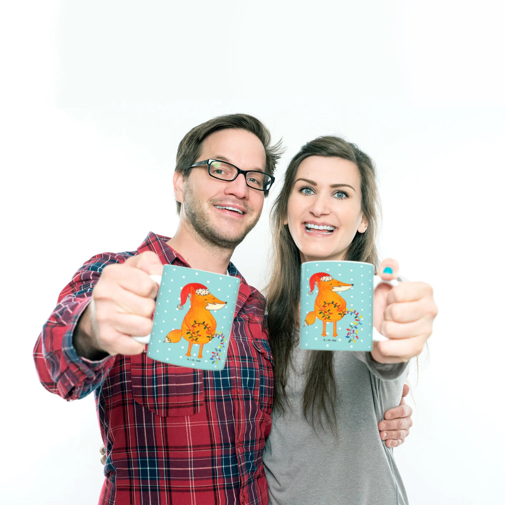 Mug Fox Christmas Geschenktasse, Teetasse, Kaffeetasse, Tasse, Keramiktasse, Bürotasse, Tasse mit Zitaten, Porzellantasse, Tasse mit Motiven, Winter, Weihnachten, Weihnachtsdeko, Nikolaus, Advent, Heiligabend, Wintermotiv, Spruch schön, Füchse, Fuchs, Geschenk Weihnachten, Weihnachtszeit, Weihnachtsmann