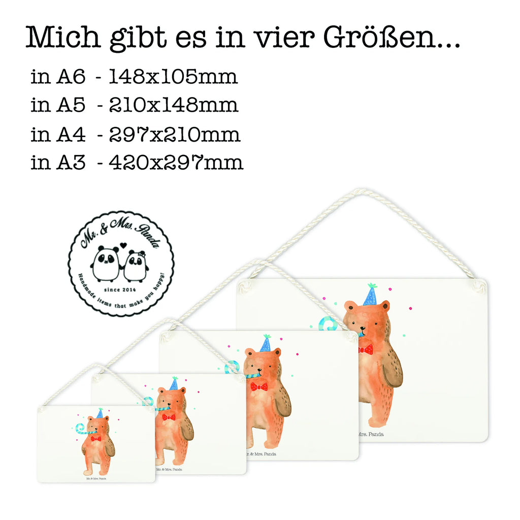 Deko Schild Bär Geburtstag hängeschild, Küchenschild, Wandschild, Schild, holzbild, dekotafel, Deko Wandtafel, Türschild, Holztafel, Badschild, Motivschild, Deko Schild, Schild mit Spruch, dekoration schild, Dekoschild, Spruchschild, sprüche schild, dekoschilder, wandtafel, Türschild Familie, wandhänger, Holzschild, Bär, Teddy, Teddybär, Happy Birthday, Alles Gute, Glückwunsch, Geburtstag