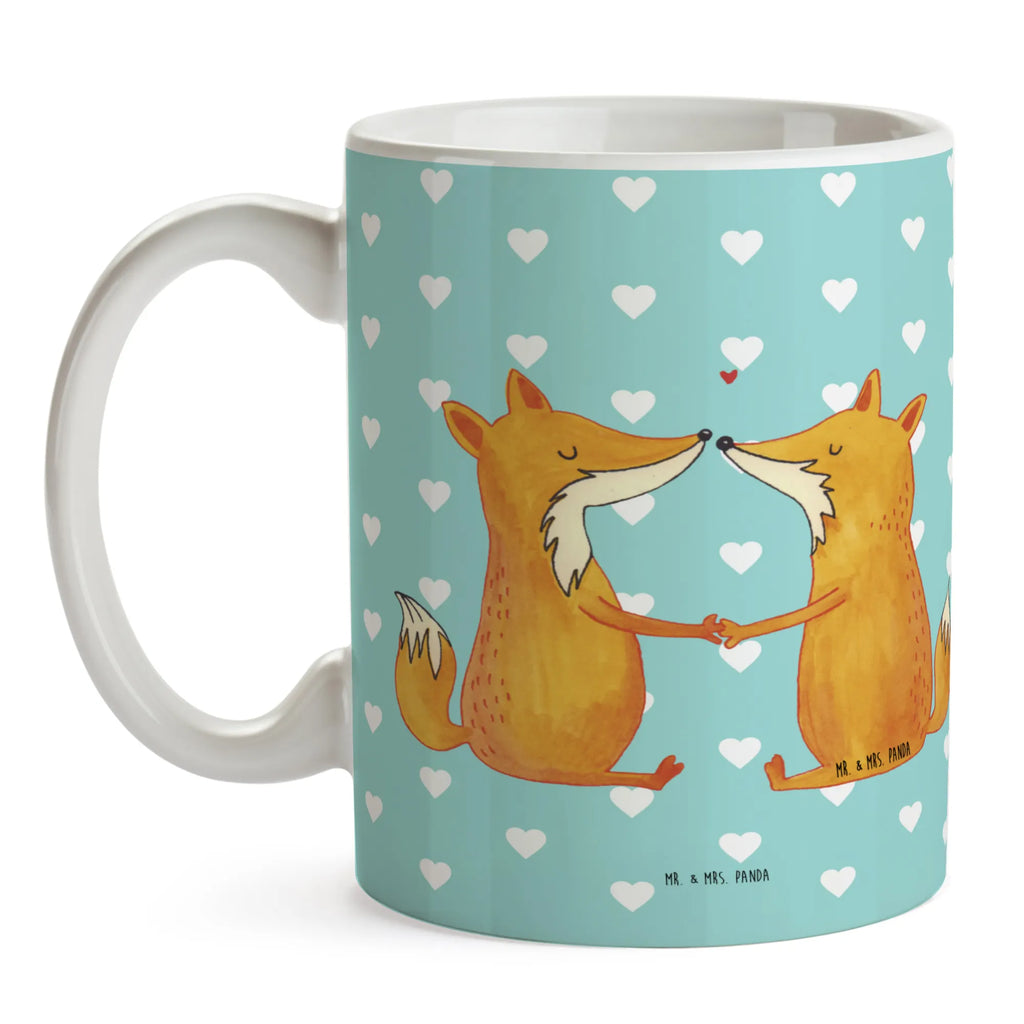 Tasse Füchse Liebe Tasse, Tasse mit Zitaten, Keramiktasse, Geschenktasse, Bürotasse, Kaffeetasse, Porzellantasse, Teetasse, Tasse mit Motiven, Fuchs, Verlobte, Freund, Paar, Partner, Füchse, Ehemann, Liebespaar, Ehe, Fox, Liebesbeweis, Freundin, Liebe, Ehefrau