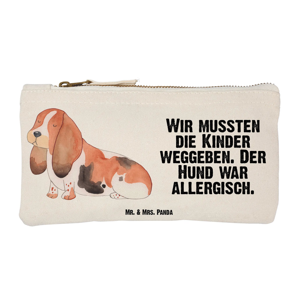 torebka na makijaż pies Basset Hound Kosmetiktasche, aufbewahrungstasche, Etui, Waschbeutel, kosmetiktäschchen, pinsel tasche, Schminkbeutel, Kulturtasche, pencil case, Federmappe, beauty tasche, toiletry bag, aufbewahrungsbeutel, Schlampermäppchen, Kosmetikbeutel, beauty case, utensilientasche, Mäppchen, Schminktäschchen, Stiftemäppchen, Kulturbeutel, Waschtasche, Schminktasche, Sprüche, Hunderasse, Tierliebhaber, Haustier, Hundemotiv, Hund, Hundebesitzer, Basset Hound, Hundeliebe, Basset, Kinderlos