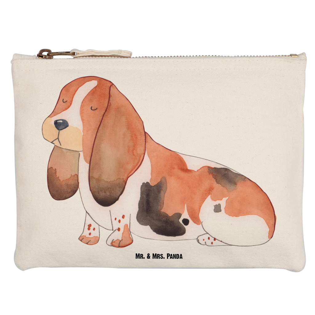 torebka na makijaż pies Basset Hound Kosmetiktasche, aufbewahrungstasche, Etui, Waschbeutel, kosmetiktäschchen, pinsel tasche, Schminkbeutel, Kulturtasche, pencil case, Federmappe, beauty tasche, toiletry bag, aufbewahrungsbeutel, Schlampermäppchen, Kosmetikbeutel, beauty case, utensilientasche, Mäppchen, Schminktäschchen, Stiftemäppchen, Kulturbeutel, Waschtasche, Schminktasche, Sprüche, Hunderasse, Tierliebhaber, Haustier, Hundemotiv, Hund, Hundebesitzer, Basset Hound, Hundeliebe, Basset, Kinderlos
