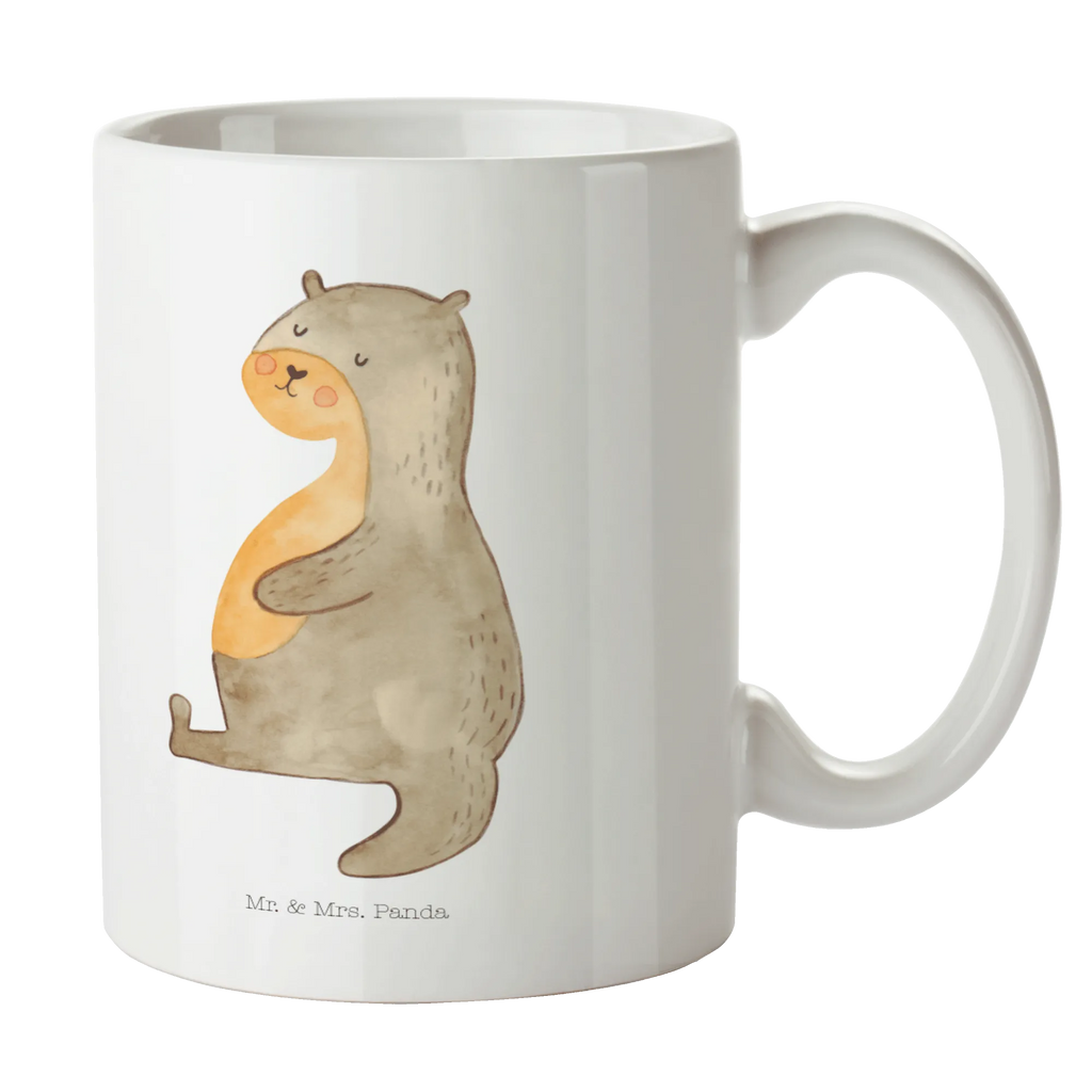 Mug otter Belly Tasse mit Motiven, Geschenktasse, Tasse, Porzellantasse, Tasse mit Zitaten, Keramiktasse, Bürotasse, Teetasse, Kaffeetasse, Otter, Fischotter, Seeotter, Otter Seeotter See Otter