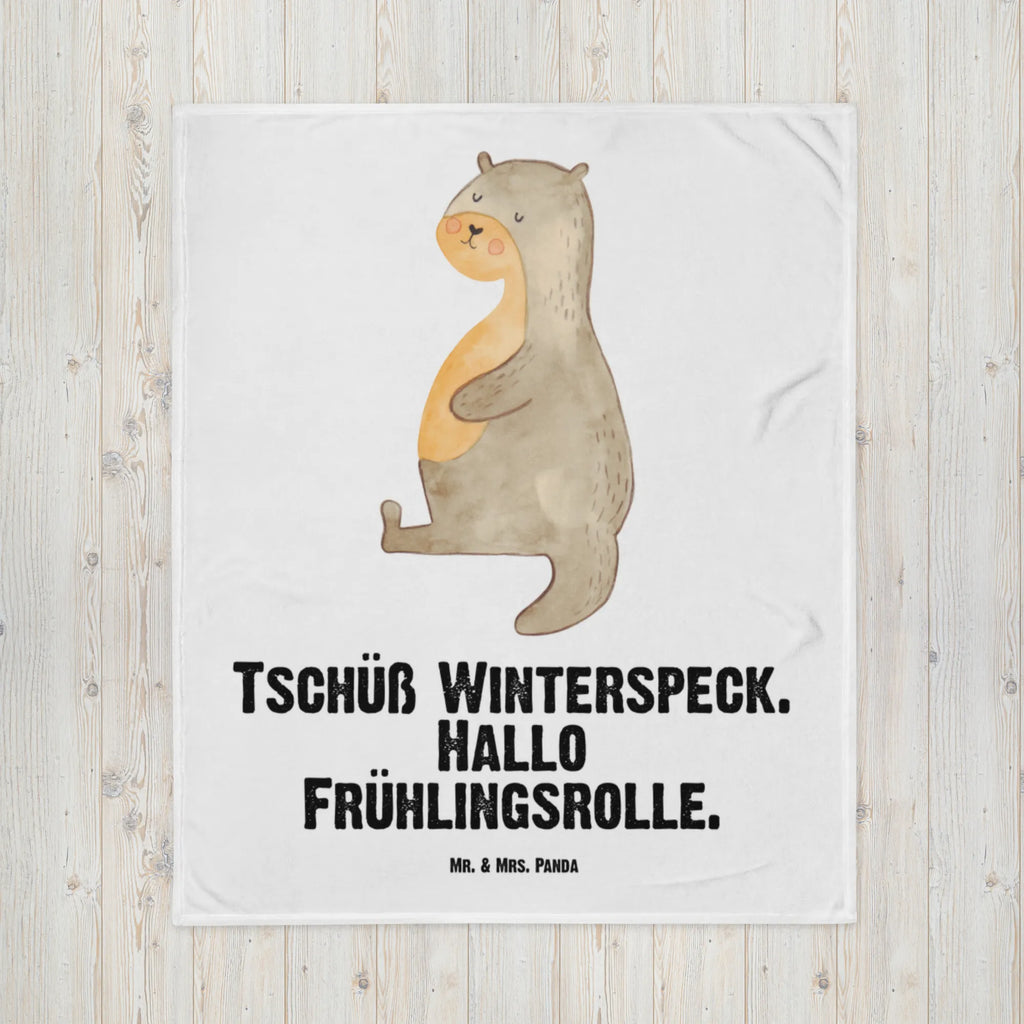 Kocyk dla niemowląt wydra brzuch Kuna, wydra, morska wydra