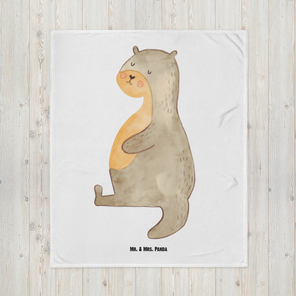 Kocyk dla niemowląt wydra brzuch Kuna, wydra, morska wydra