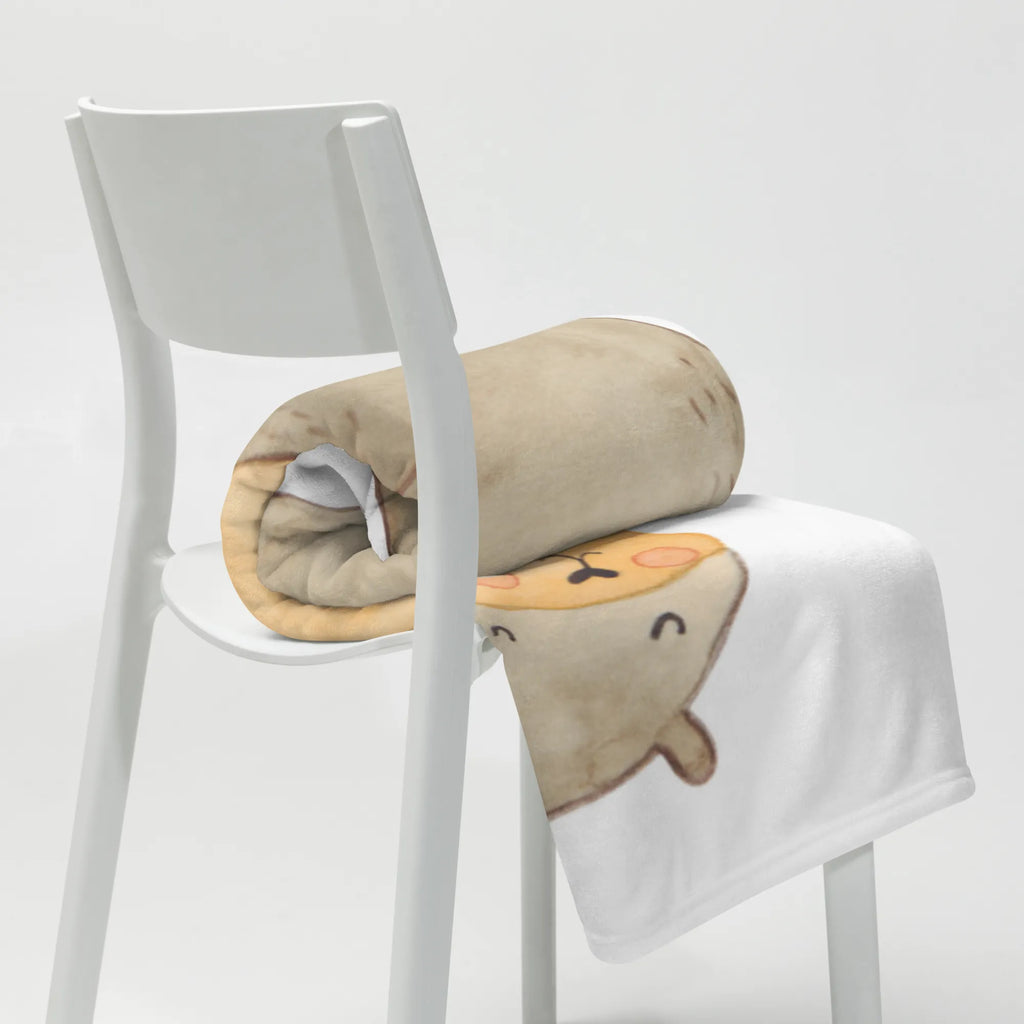 Kocyk dla niemowląt wydra brzuch Kuna, wydra, morska wydra