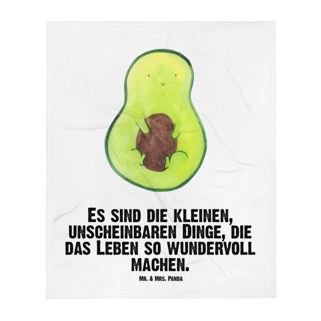 Kocyk dla niemowląt Awokado pestka Babydecke, Krabbeldecke, Babyecke Kuscheldecke, Babygeschenk, Geschenk Geburt, Avocado, Veggie, Vegan, Gesund, Avocadokern, Spruch Leben, Pflanze, Avokado, Kern