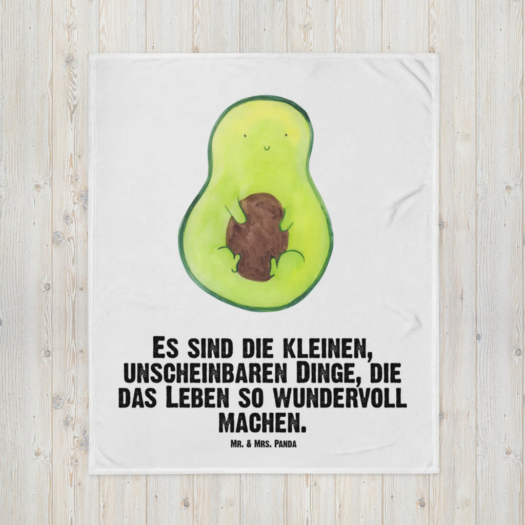 Kocyk dla niemowląt Awokado pestka Babydecke, Krabbeldecke, Babyecke Kuscheldecke, Babygeschenk, Geschenk Geburt, Avocado, Veggie, Vegan, Gesund, Avocadokern, Spruch Leben, Pflanze, Avokado, Kern