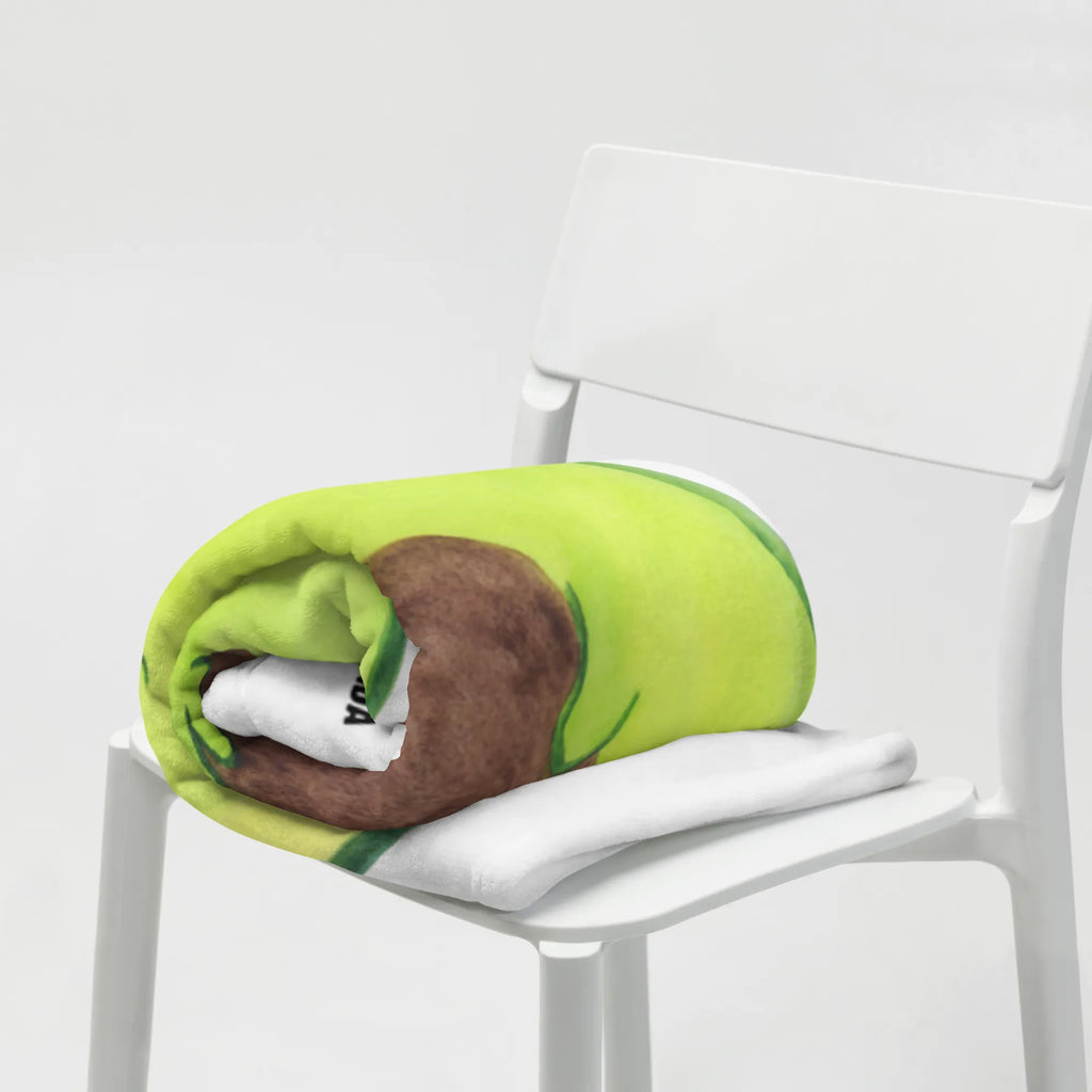 Kocyk dla niemowląt Awokado pestka Babydecke, Krabbeldecke, Babyecke Kuscheldecke, Babygeschenk, Geschenk Geburt, Avocado, Veggie, Vegan, Gesund, Avocadokern, Spruch Leben, Pflanze, Avokado, Kern