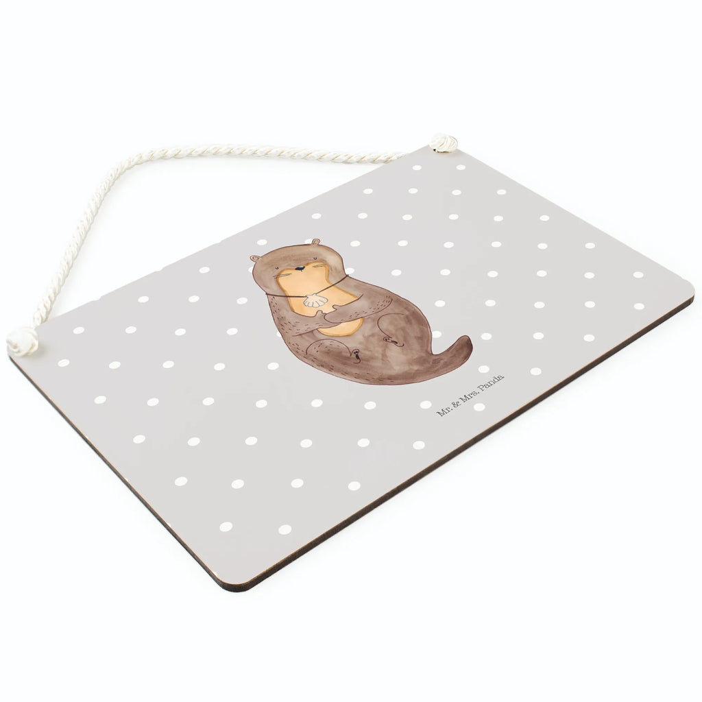 Deko Schild Otter Muschel Schild mit Spruch, dekoration schild, wandtafel, Spruchschild, Badschild, Schild, Deko Schild, Deko Wandtafel, Türschild Familie, wandhänger, Holztafel, Dekoschild, holzbild, dekoschilder, hängeschild, Türschild, Holzschild, dekotafel, sprüche schild, Küchenschild, Wandschild, Motivschild, Otter, Seeotter, Fischotter, Otterliebe, Träumen, Tagträumen, Grübeln, Motivation, Büro