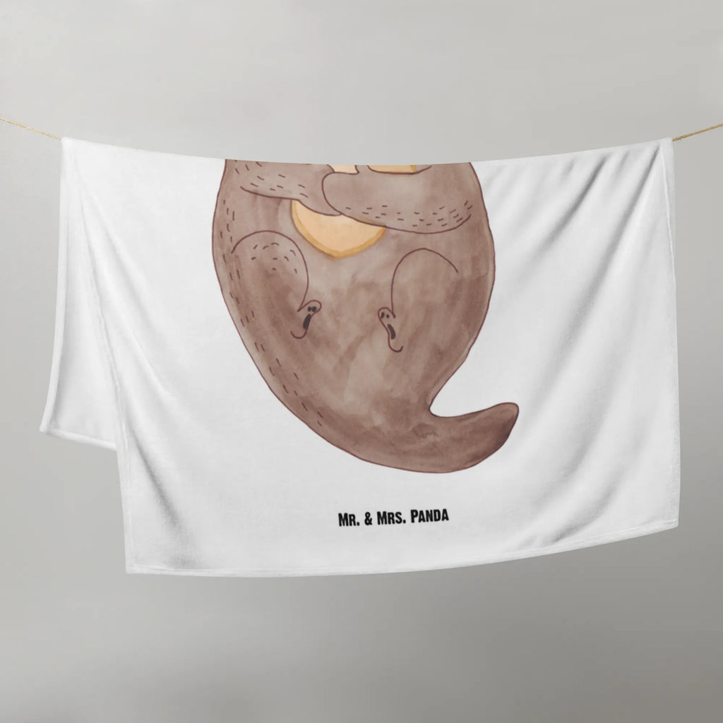 Baby blanket otter shell Geschenk Geburt, Babydecke, Babyecke Kuscheldecke, Krabbeldecke, Babygeschenk, Otter, Fischotter, Seeotter, träumen, Büro, grübeln, Motivation, Tagträumen, Otterliebe