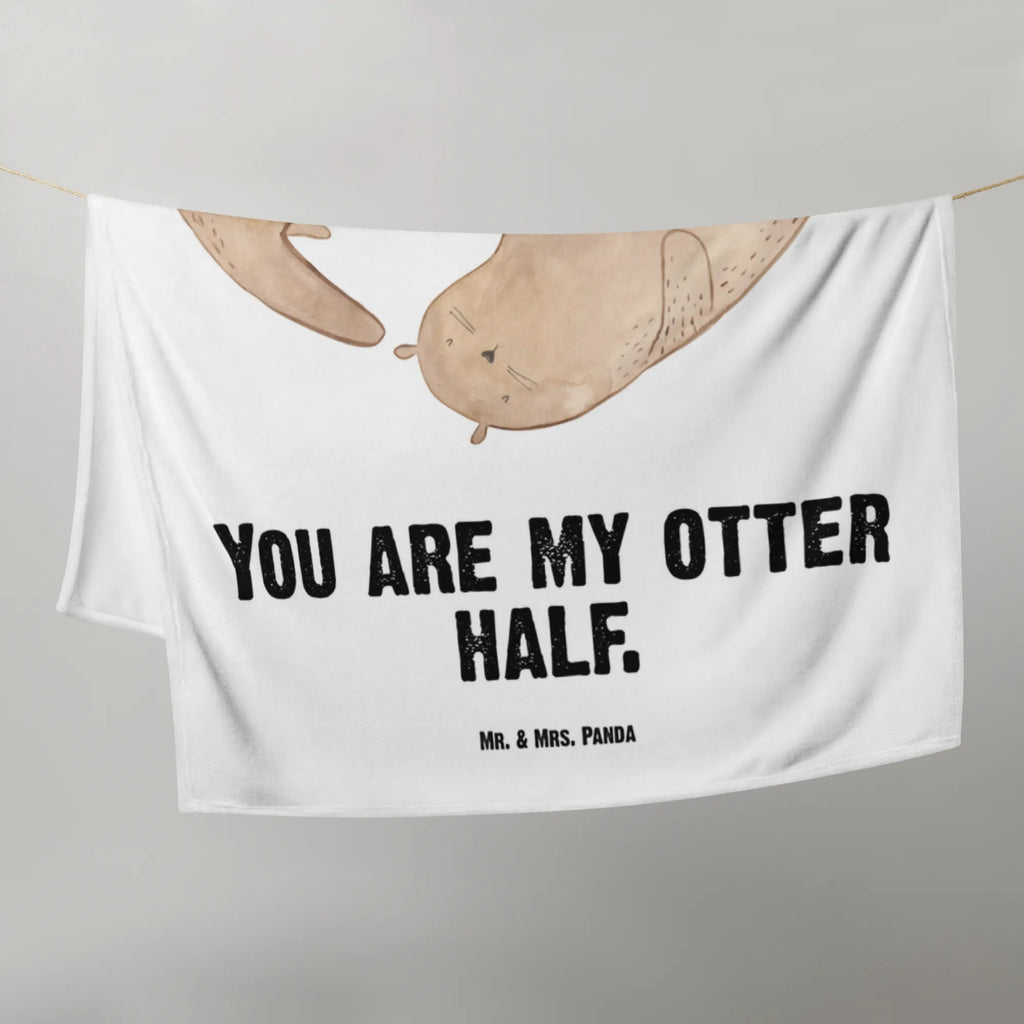 Kocyk dla niemowląt wydra serce Kuna, wydra, morska wydra