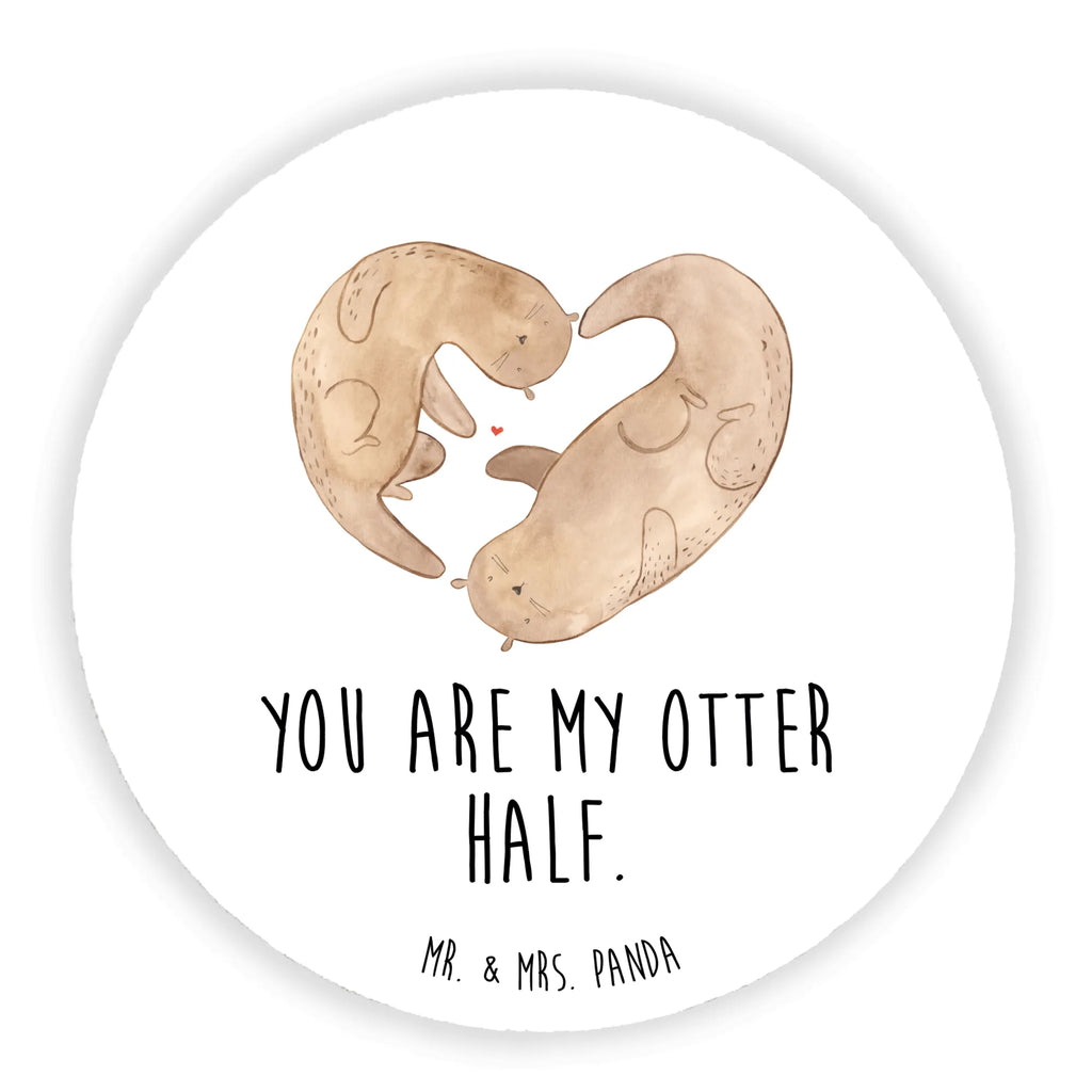 Rund Magnet Otter Herz kühlschrankmagnete, rundmagnet, magnete, Kühlschrankmagnet, Fischotter, Seeotter, Otter, Jahrestag, Verlobung, Liebe, Herz, Hochzeitstag, Gemeinsames Leben, Liebesbeweis, Liebesgeschenk, Bessere Hälfte, Love You