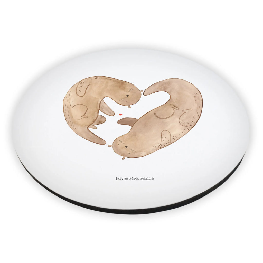 Rund Magnet Otter Herz kühlschrankmagnete, rundmagnet, magnete, Kühlschrankmagnet, Fischotter, Seeotter, Otter, Jahrestag, Verlobung, Liebe, Herz, Hochzeitstag, Gemeinsames Leben, Liebesbeweis, Liebesgeschenk, Bessere Hälfte, Love You