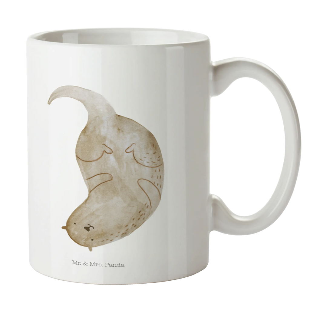 Mug otter upside down porcelain mug, mug with designs, coffee mug, ceramic mug, personalized mug, office mug, custom mug, mug with quotes, mug, gift mug, tea mug, latte mug, novelty mug, otter, marten, sea otter, European otter, water mammal, aquatic animal, baby otter, predator, water, otter gifts, animal lover, gift ideas for animal lovers, animal, mammal, water animal, gifts for people in love, Otter Sea Otter Lake Otter