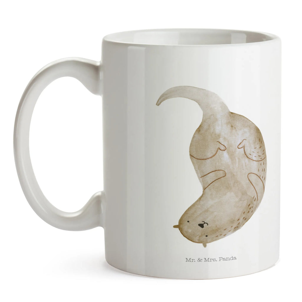 Mug otter upside down porcelain mug, mug with designs, coffee mug, ceramic mug, personalized mug, office mug, custom mug, mug with quotes, mug, gift mug, tea mug, latte mug, novelty mug, otter, marten, sea otter, European otter, water mammal, aquatic animal, baby otter, predator, water, otter gifts, animal lover, gift ideas for animal lovers, animal, mammal, water animal, gifts for people in love, Otter Sea Otter Lake Otter