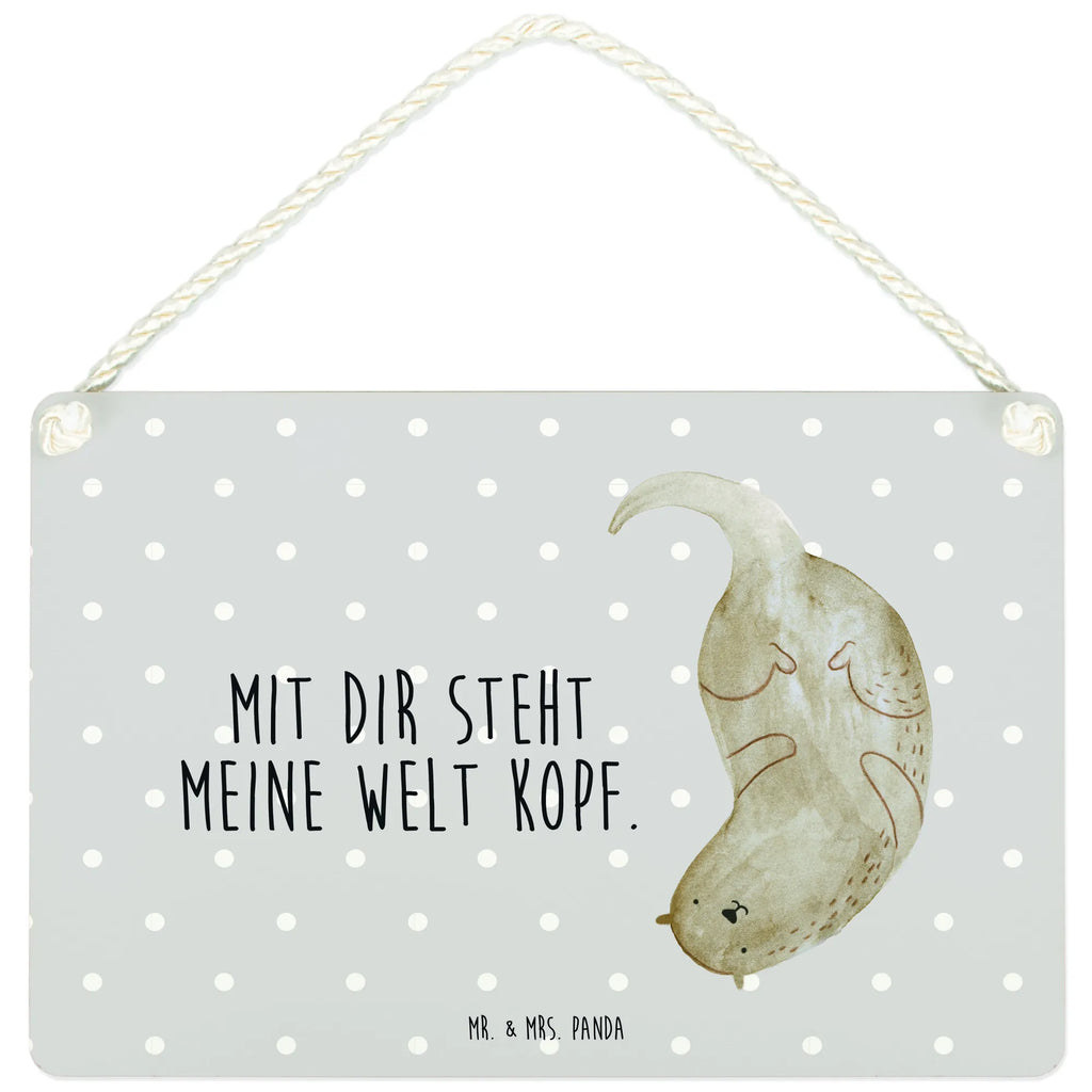 Deko Schild Otter Kopfüber Türschild, dekotafel, dekoration schild, wandhänger, Deko Schild, Küchenschild, Dekoschild, dekoschilder, Holztafel, hängeschild, wandtafel, Deko Wandtafel, Motivschild, sprüche schild, Holzschild, Spruchschild, Badschild, Schild, Türschild Familie, Wandschild, Schild mit Spruch, holzbild, Fischotter, Seeotter, Otter, Otter Seeotter See Otter