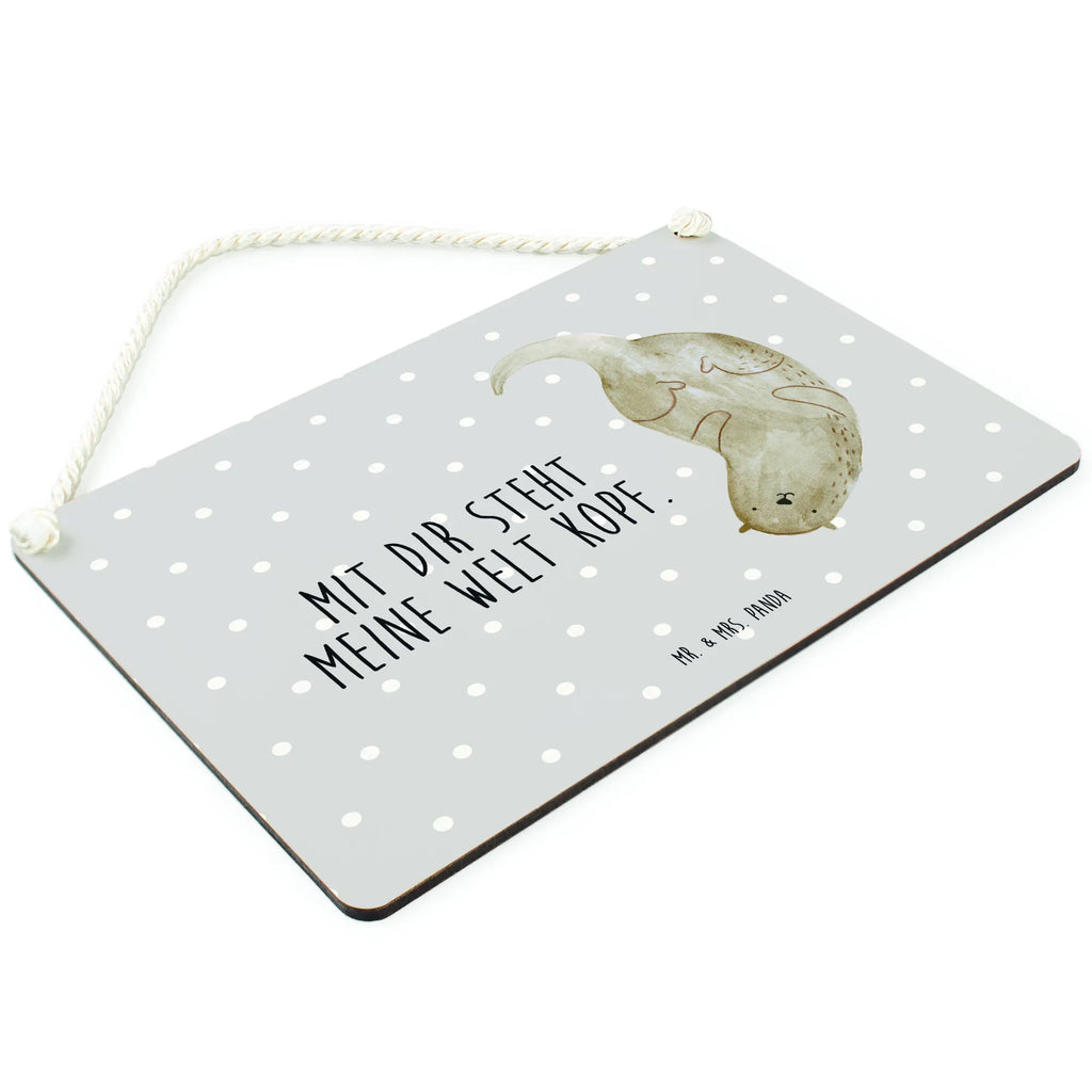 Deko Schild Otter Kopfüber Türschild, dekotafel, dekoration schild, wandhänger, Deko Schild, Küchenschild, Dekoschild, dekoschilder, Holztafel, hängeschild, wandtafel, Deko Wandtafel, Motivschild, sprüche schild, Holzschild, Spruchschild, Badschild, Schild, Türschild Familie, Wandschild, Schild mit Spruch, holzbild, Fischotter, Seeotter, Otter, Otter Seeotter See Otter