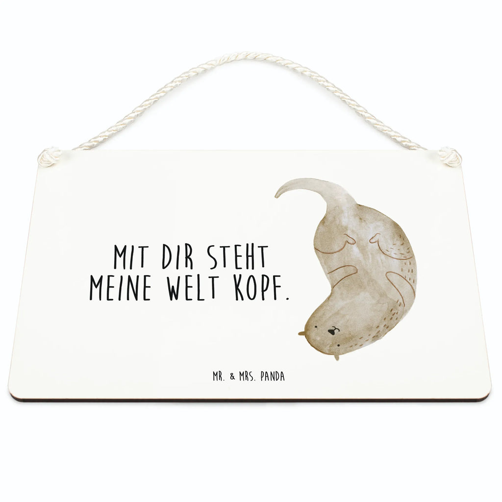 Deko Schild Otter Kopfüber Türschild, dekotafel, dekoration schild, wandhänger, Deko Schild, Küchenschild, Dekoschild, dekoschilder, Holztafel, hängeschild, wandtafel, Deko Wandtafel, Motivschild, sprüche schild, Holzschild, Spruchschild, Badschild, Schild, Türschild Familie, Wandschild, Schild mit Spruch, holzbild, Fischotter, Seeotter, Otter, Otter Seeotter See Otter