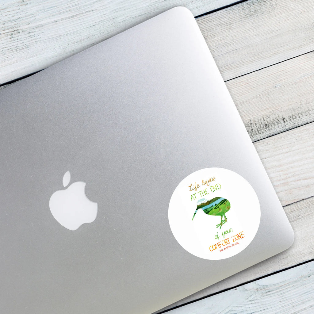 Round sticker Kiwi New Zealand Sticker, sticker, round, label, children, Nature, joy of life, love, New Zealand, kiwi, comfort zone, kiwi bird, life, motivation, life begins