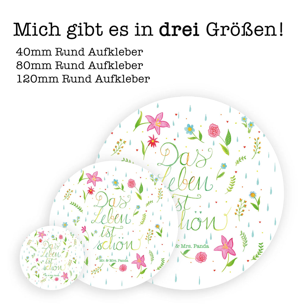 Round sticker Flower Life label, Sticker, round, children, sticker, Nature, joy of life, love, Being happy, Motivation saying, Flowers, Saying about life, Life is beautiful