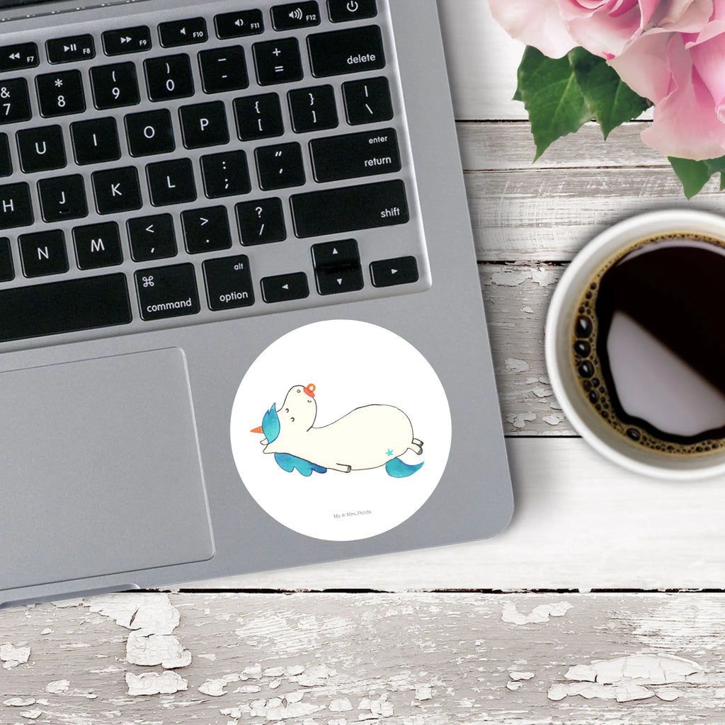 Round sticker unicorn dummy sticker, label, Sticker, unicorn, unicorns, Unicorn, birth present, infant, pacifier, birth gift, mama, mother, toddler, gift birth, baby