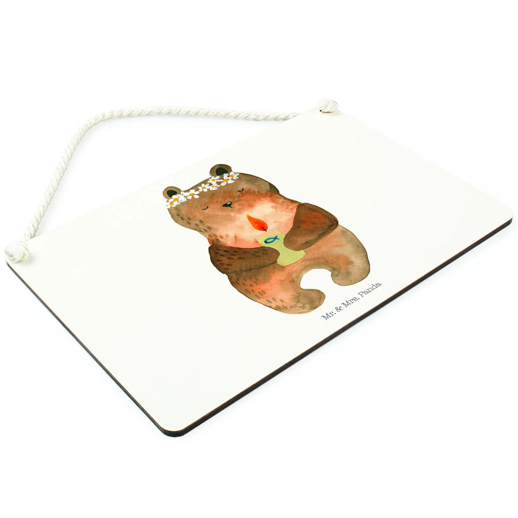 Deko Schild Bär Kommunion Türschild, dekoration schild, wandhänger, Holztafel, Motivschild, Dekoschild, Badschild, hängeschild, sprüche schild, Spruchschild, holzbild, Schild mit Spruch, wandtafel, Wandschild, dekoschilder, Küchenschild, Deko Schild, Schild, Deko Wandtafel, Holzschild, dekotafel, Türschild Familie, Bär, Teddy, Teddybär, Taufkerze, Katholisch, Gottes Segen, Kommunion