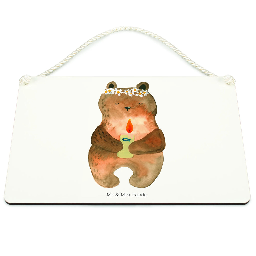 Deko Schild Bär Kommunion Türschild, dekoration schild, wandhänger, Holztafel, Motivschild, Dekoschild, Badschild, hängeschild, sprüche schild, Spruchschild, holzbild, Schild mit Spruch, wandtafel, Wandschild, dekoschilder, Küchenschild, Deko Schild, Schild, Deko Wandtafel, Holzschild, dekotafel, Türschild Familie, Bär, Teddy, Teddybär, Taufkerze, Katholisch, Gottes Segen, Kommunion