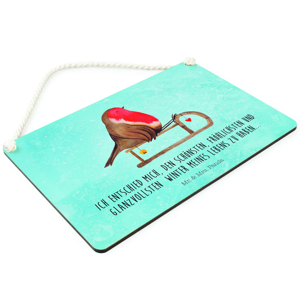 Decorative sign robin Sleds Dekoschild, Küchenschild, Schild, Holzschild, Motivschild, Deko Schild, Spruchschild, dekoschilder, Schild mit Spruch, dekoration schild, sprüche schild, holzbild, Badschild, wandtafel, hängeschild, dekotafel, Wandschild, Türschild, Holztafel, wandhänger, Deko Wandtafel, Türschild Familie, Wintermotiv, Winter, Weihnachtsdeko, Nikolaus, Weihnachten, Advent, Heiligabend, Vogel, Schlitten