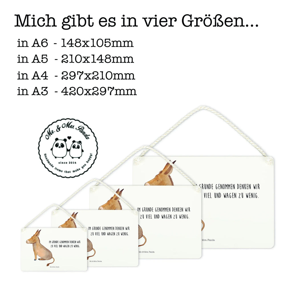 Decorative sign Donkey Spruchschild, holzbild, Schild mit Spruch, Türschild Familie, Schild, Türschild, Holztafel, Küchenschild, Wandschild, Dekoschild, dekoschilder, hängeschild, Deko Wandtafel, Holzschild, dekotafel, wandtafel, sprüche schild, wandhänger, Badschild, Motivschild, dekoration schild, Deko Schild, Tiere, Gute Laune, Tiermotive, Lustige Sprüche, Esel, Ziel, Lebensziel, Zuversicht, Erfolg, Weisheit, Lebensmut, Lebensglück, Positive Gedanken, Mut, Tapferkeit