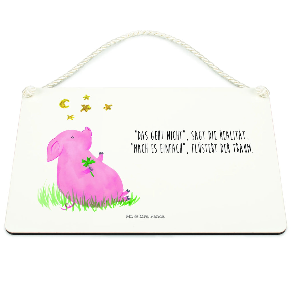 Decorative sign Pig Luck small animals, cute, funny, cute animal motives, hand drawn, small world, funny sayings, good mood, happy, gifts, gift ideas, special gifts, animal lover, card, piglet, motivation, asterisks, stars, dreams, lucky charm, Lucky bastard. Luck, goals, pig