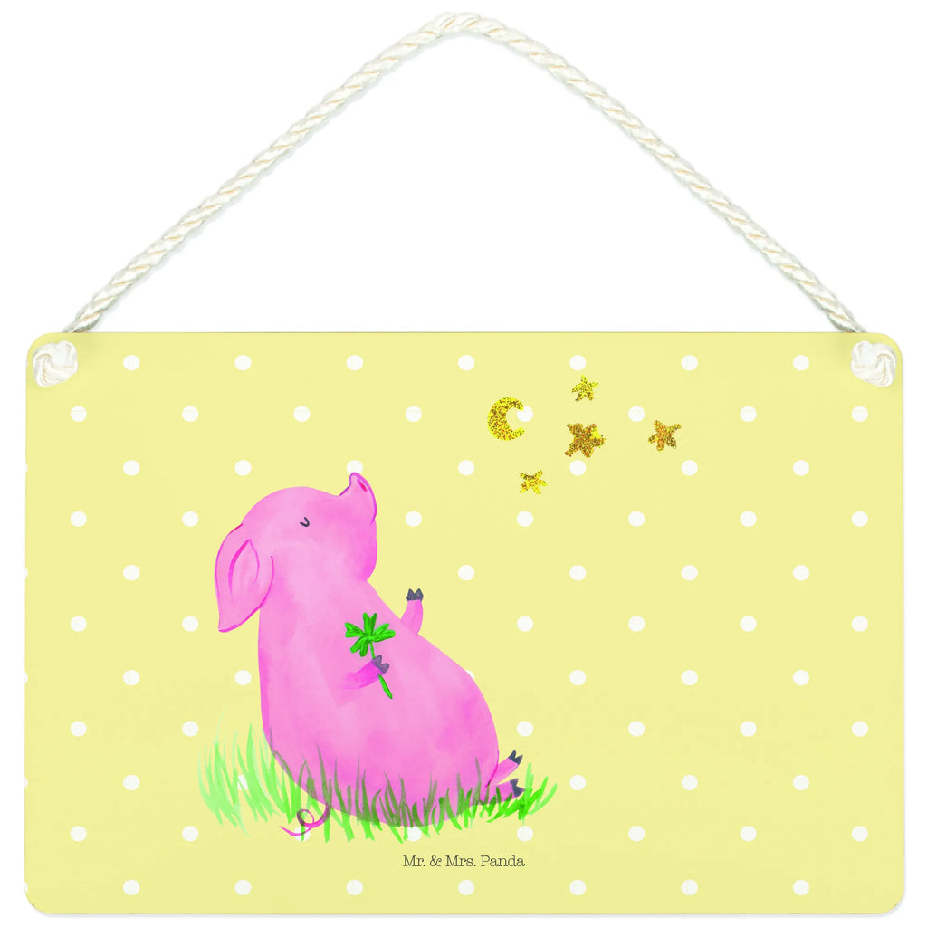 Decorative sign Pig Luck small animals, cute, funny, cute animal motives, hand drawn, small world, funny sayings, good mood, happy, gifts, gift ideas, special gifts, animal lover, card, piglet, motivation, asterisks, stars, dreams, lucky charm, Lucky bastard. Luck, goals, pig