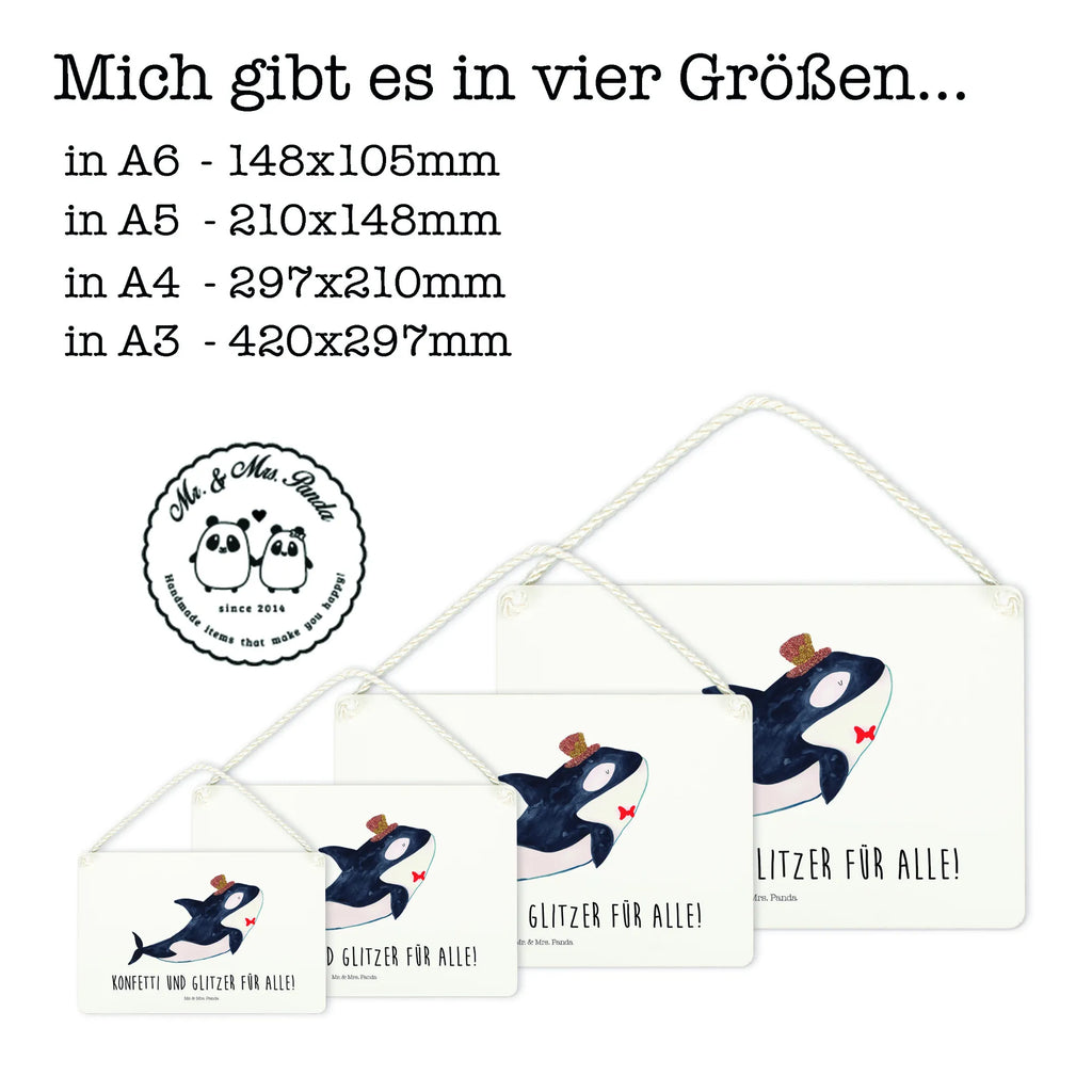 Decorative sign orca cylinder Seafood, aquatic animals, ocean, sea, fish, shells, corals, reef, whale, narwhal, sea urchin, lobster, platypus, turtle, manatee, crocodile, orca, shrimp, gifts for seafood lovers, water world, underwater animals, underwater world, vacation, deep sea, seafood fans, gift ideas, seafood decoration, seafood posters, feast, celebration, party, confetti, birthday, glitter, congratulations