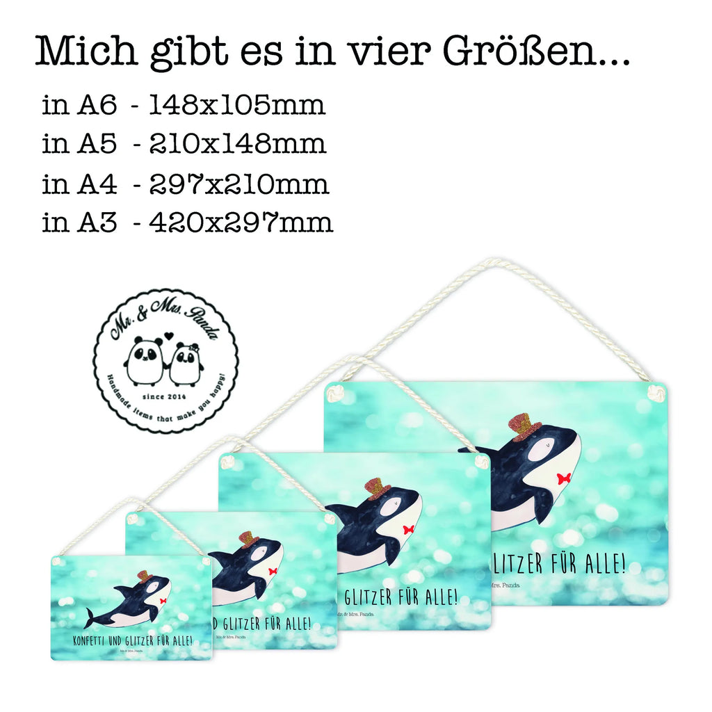 Decorative sign orca cylinder Seafood, aquatic animals, ocean, sea, fish, shells, corals, reef, whale, narwhal, sea urchin, lobster, platypus, turtle, manatee, crocodile, orca, shrimp, gifts for seafood lovers, water world, underwater animals, underwater world, vacation, deep sea, seafood fans, gift ideas, seafood decoration, seafood posters, feast, celebration, party, confetti, birthday, glitter, congratulations