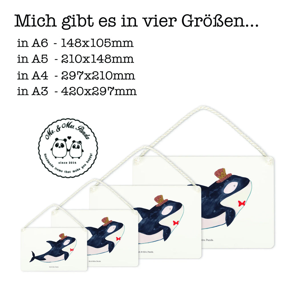 Decorative sign orca cylinder Seafood, aquatic animals, ocean, sea, fish, shells, corals, reef, whale, narwhal, sea urchin, lobster, platypus, turtle, manatee, crocodile, orca, shrimp, gifts for seafood lovers, water world, underwater animals, underwater world, vacation, deep sea, seafood fans, gift ideas, seafood decoration, seafood posters, feast, celebration, party, confetti, birthday, glitter, congratulations