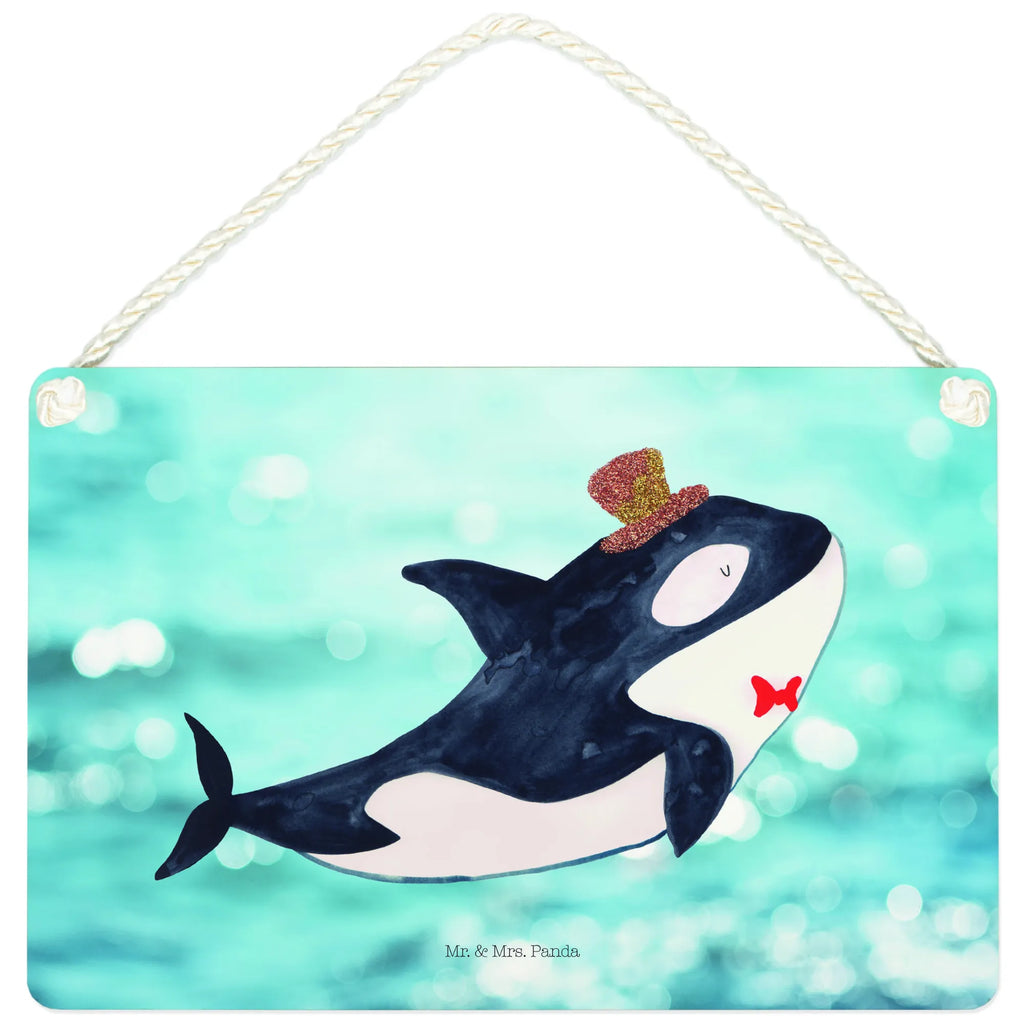 Decorative sign orca cylinder Seafood, aquatic animals, ocean, sea, fish, shells, corals, reef, whale, narwhal, sea urchin, lobster, platypus, turtle, manatee, crocodile, orca, shrimp, gifts for seafood lovers, water world, underwater animals, underwater world, vacation, deep sea, seafood fans, gift ideas, seafood decoration, seafood posters, feast, celebration, party, confetti, birthday, glitter, congratulations