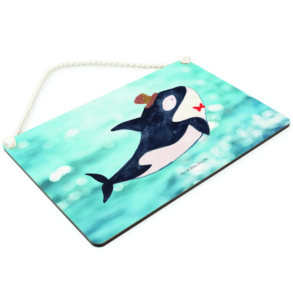 Decorative sign orca cylinder Seafood, aquatic animals, ocean, sea, fish, shells, corals, reef, whale, narwhal, sea urchin, lobster, platypus, turtle, manatee, crocodile, orca, shrimp, gifts for seafood lovers, water world, underwater animals, underwater world, vacation, deep sea, seafood fans, gift ideas, seafood decoration, seafood posters, feast, celebration, party, confetti, birthday, glitter, congratulations