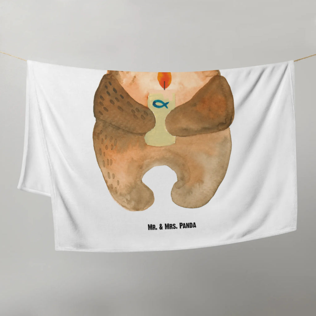 Baby blanket bear communion Geschenk Geburt, Babyecke Kuscheldecke, Krabbeldecke, Babygeschenk, Babydecke, Bär, Teddy, Teddybär, Taufkerze, katholisch, Gottes Segen, Kommunion